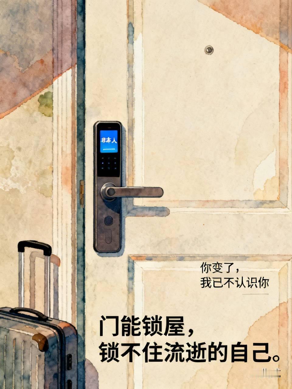 江湖怪谈•荒诞志351智能门锁判官

门锁识别主人失败，报警称“非本人”。主人反