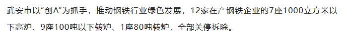 【融配达*早安资讯】河北一地关停拆除7座高炉、10座转炉！