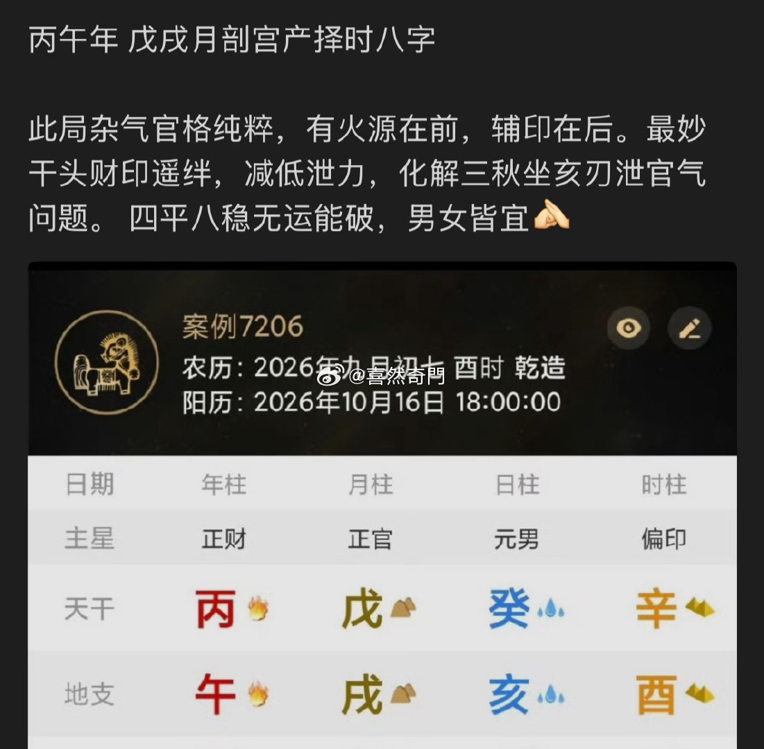 早早在那推荐别人剖腹产择日了我是不建议去择日的！ 相当于催产 最好瓜熟蒂落 8️