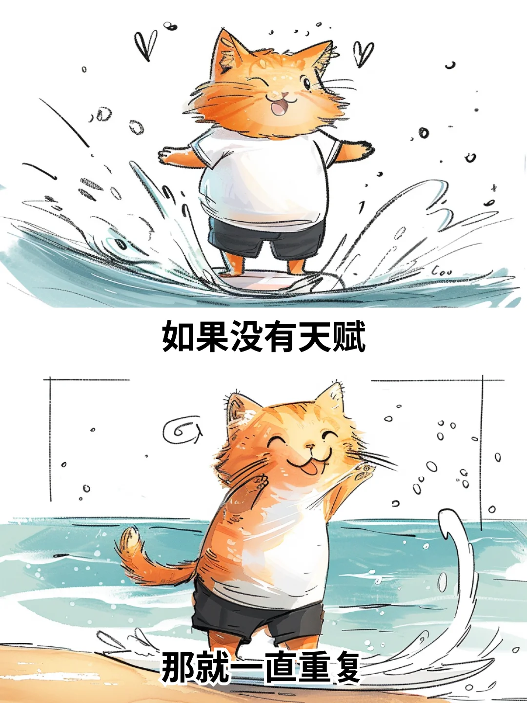 这段话太治愈了~