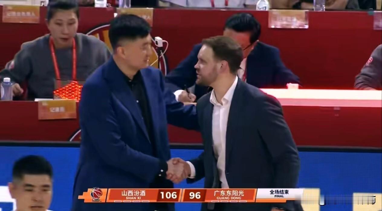 CBA常规赛：山西汾酒 VS 广东东阳光
4月20日，2025 - 26赛季CB