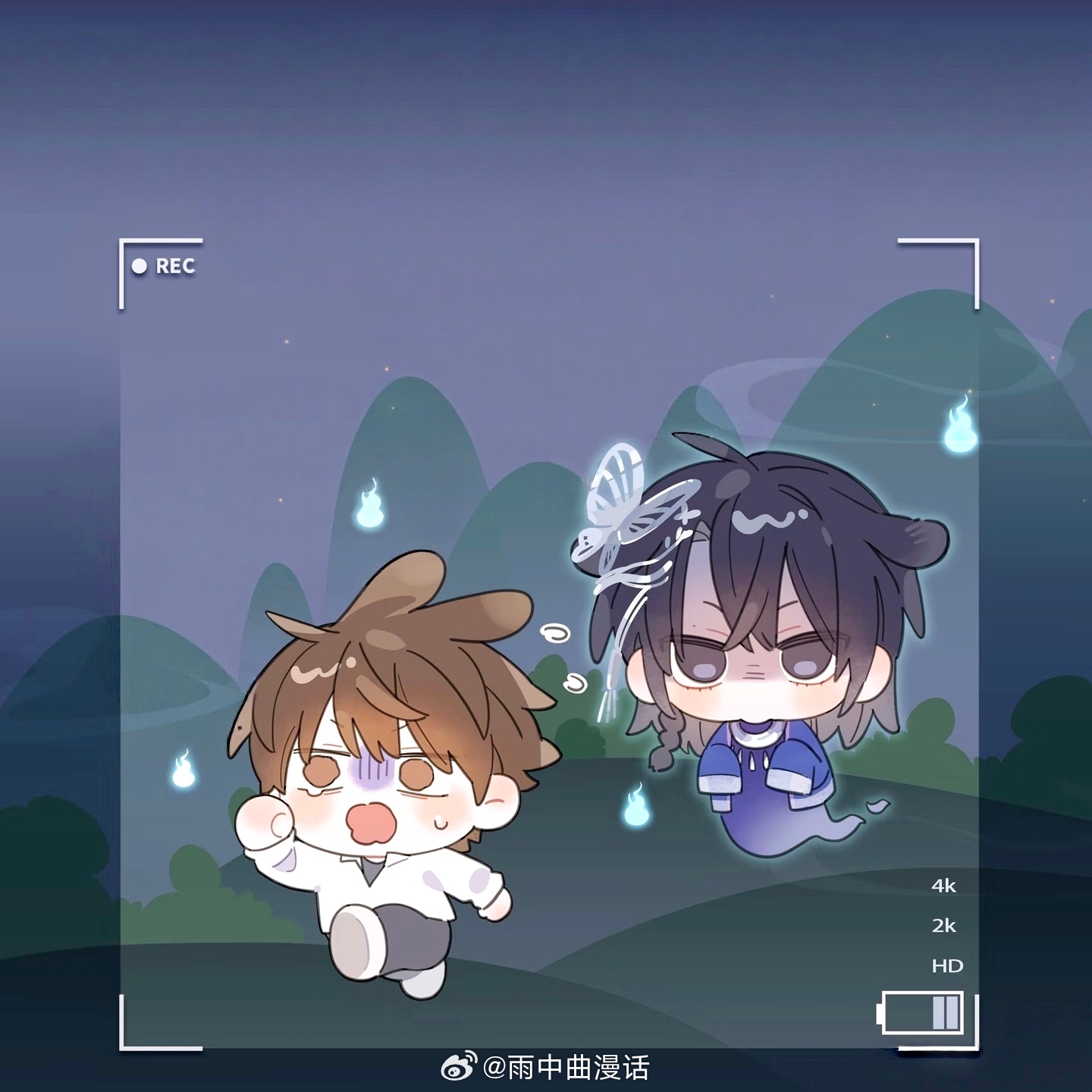 情蛊by荷煜情蛊广播剧次元新星计划 超级喜欢这个Q版的柄图，实在是太可爱了！特别