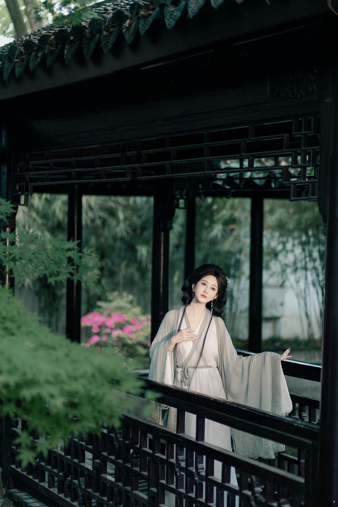 美女穿搭写真 古风美女