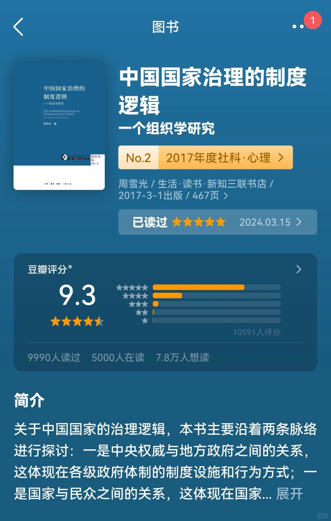 政治/经济/社会学专业不得不看的书