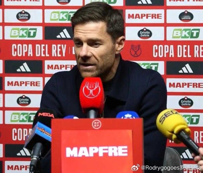 阿隆索谈姆巴佩：“数据就是数据，但罗德里戈的影响很大。我们需要像他这样高效的球员