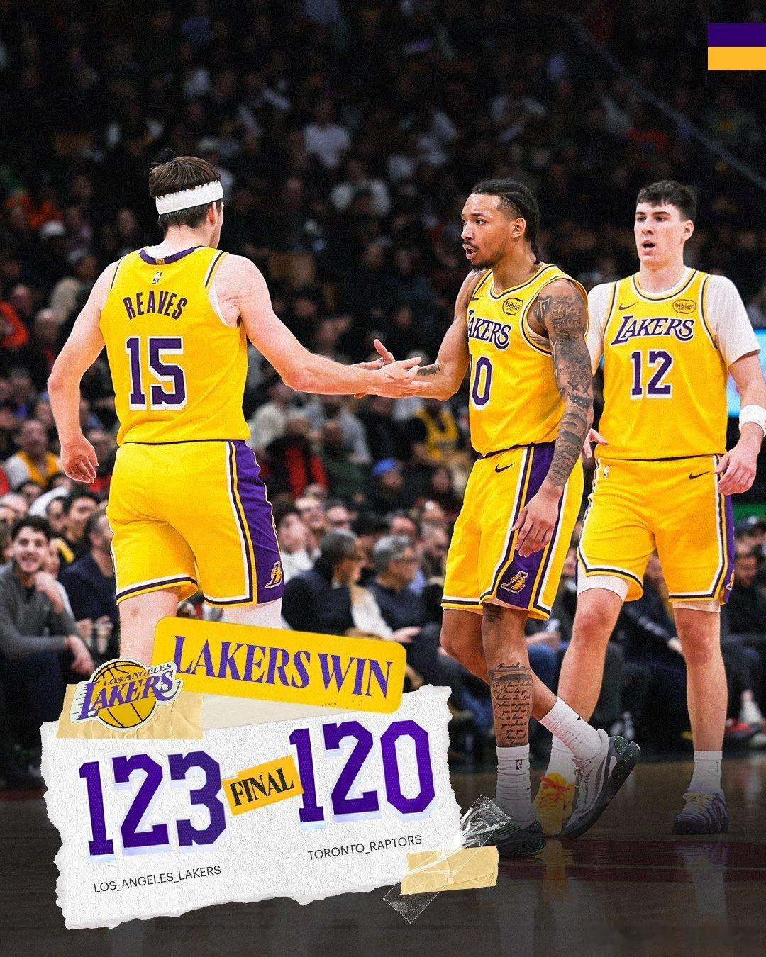 湖人vs猛龙里皇和八村！太精神了三分压哨绝杀~八村垒三分绝杀猛龙