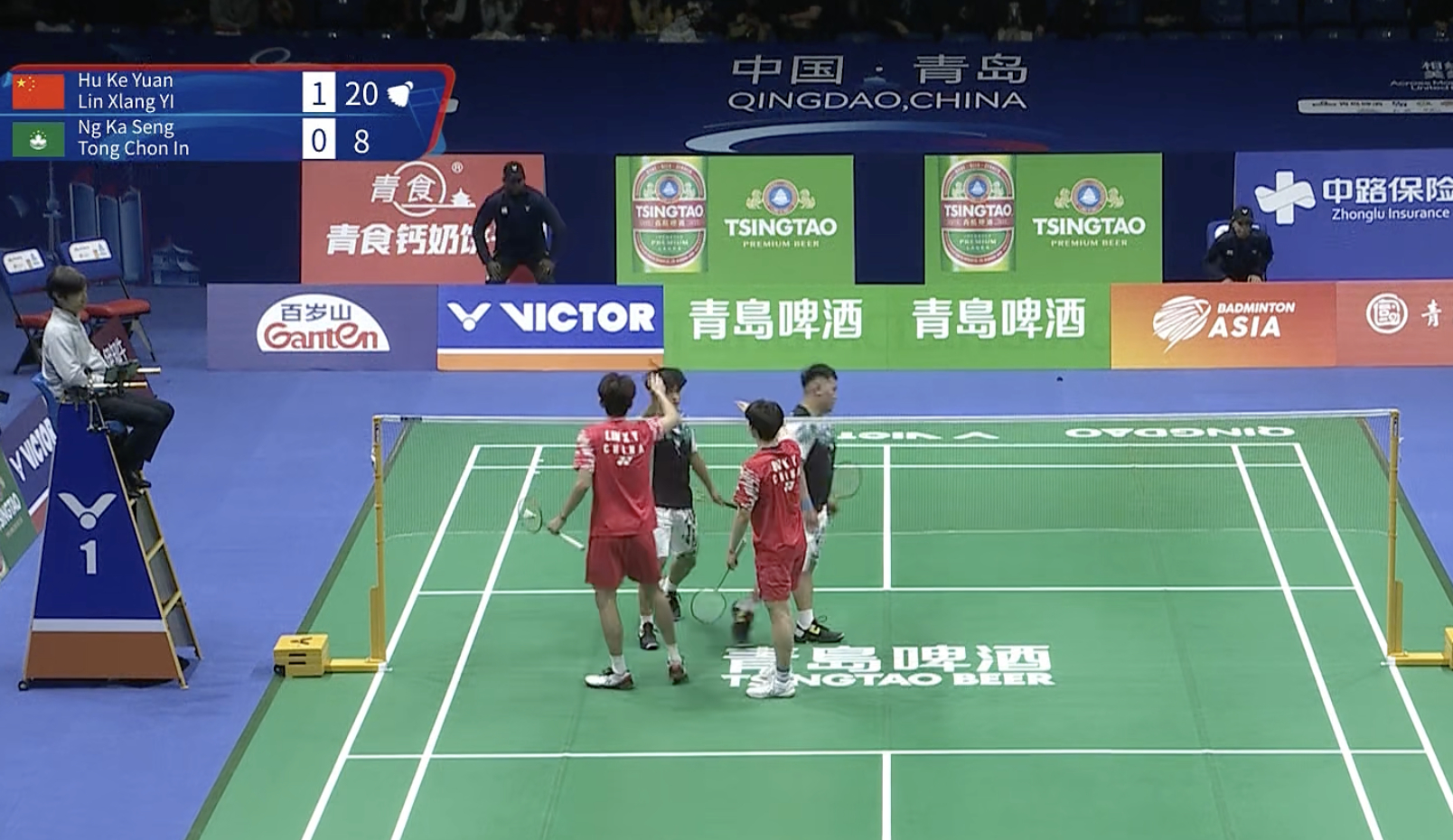 2026亚洲羽毛球团体锦标赛【男团A组：中国🇨🇳 2-0 🇲🇴中国澳门】