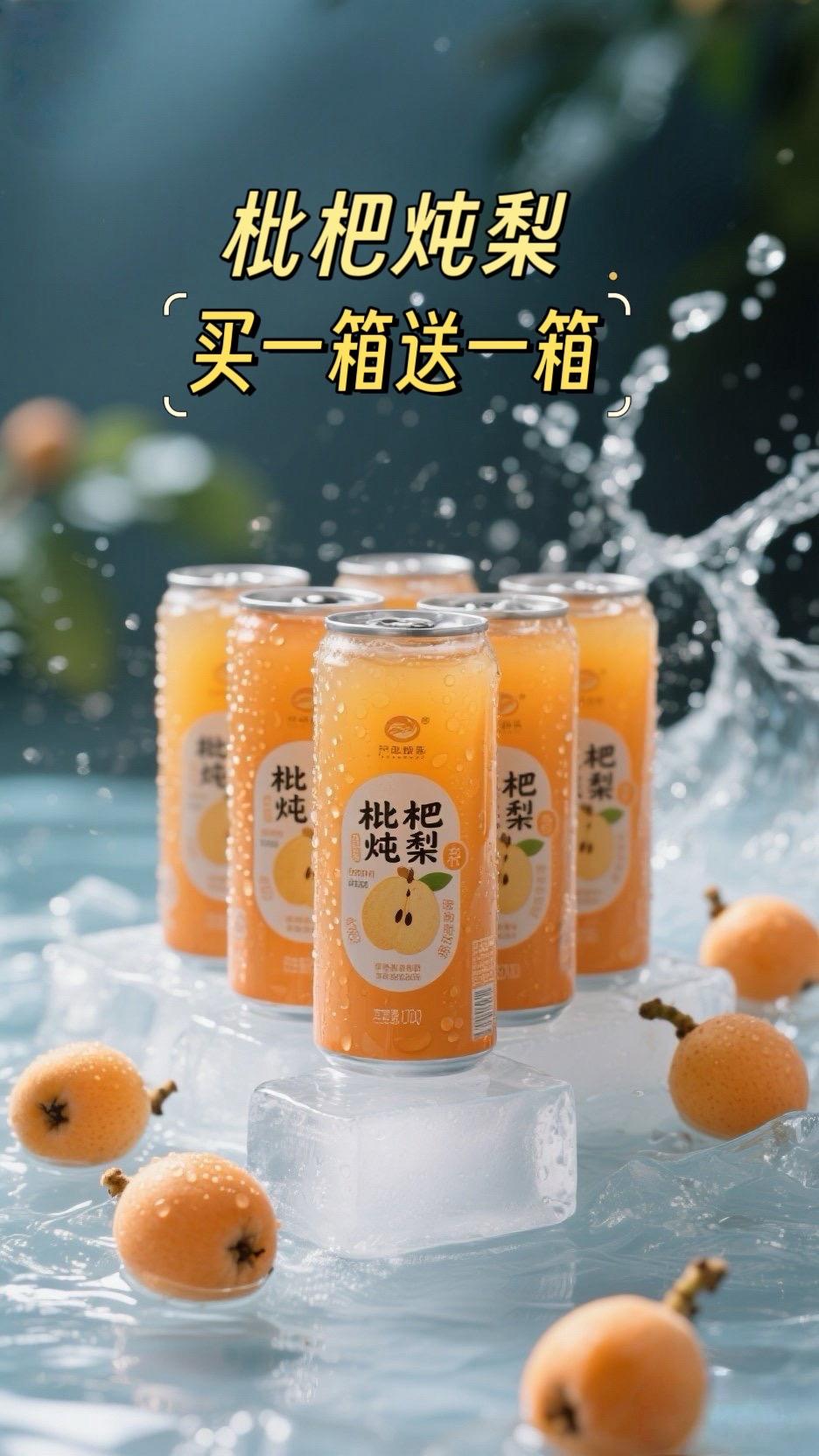 夏天火气重，少喝点碳酸饮料，可以多喝这个枇杷炖梨，它是由枇杷和砀山酥梨...