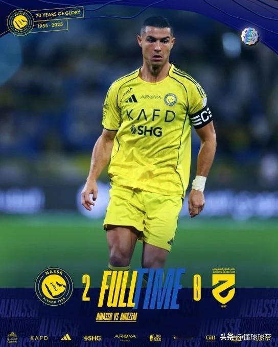 MVP很难拿吗？C罗打进生涯第950球轻轻松松拿全场最佳MVP!

在本轮沙特联