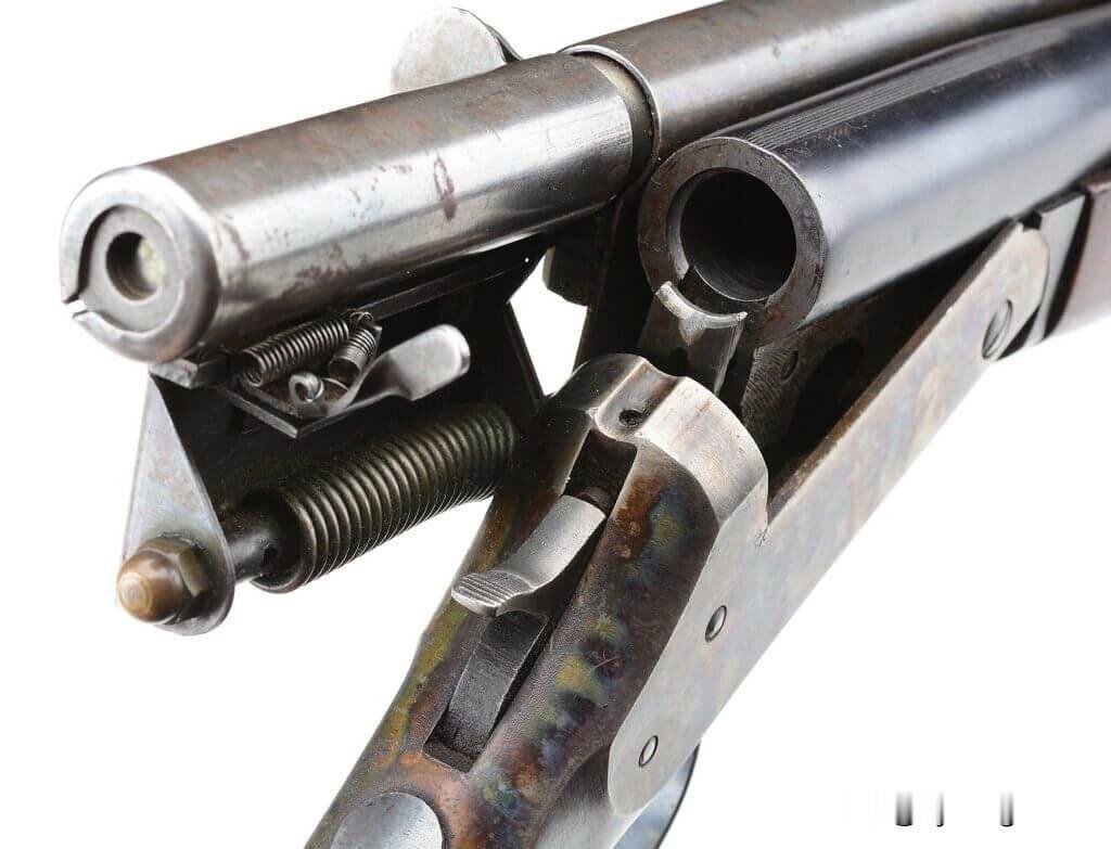 🇳🇱🇺🇸一种用于单发霰弹枪的管状自动弹匣转换器，由荷兰移民赫尔曼·格里特