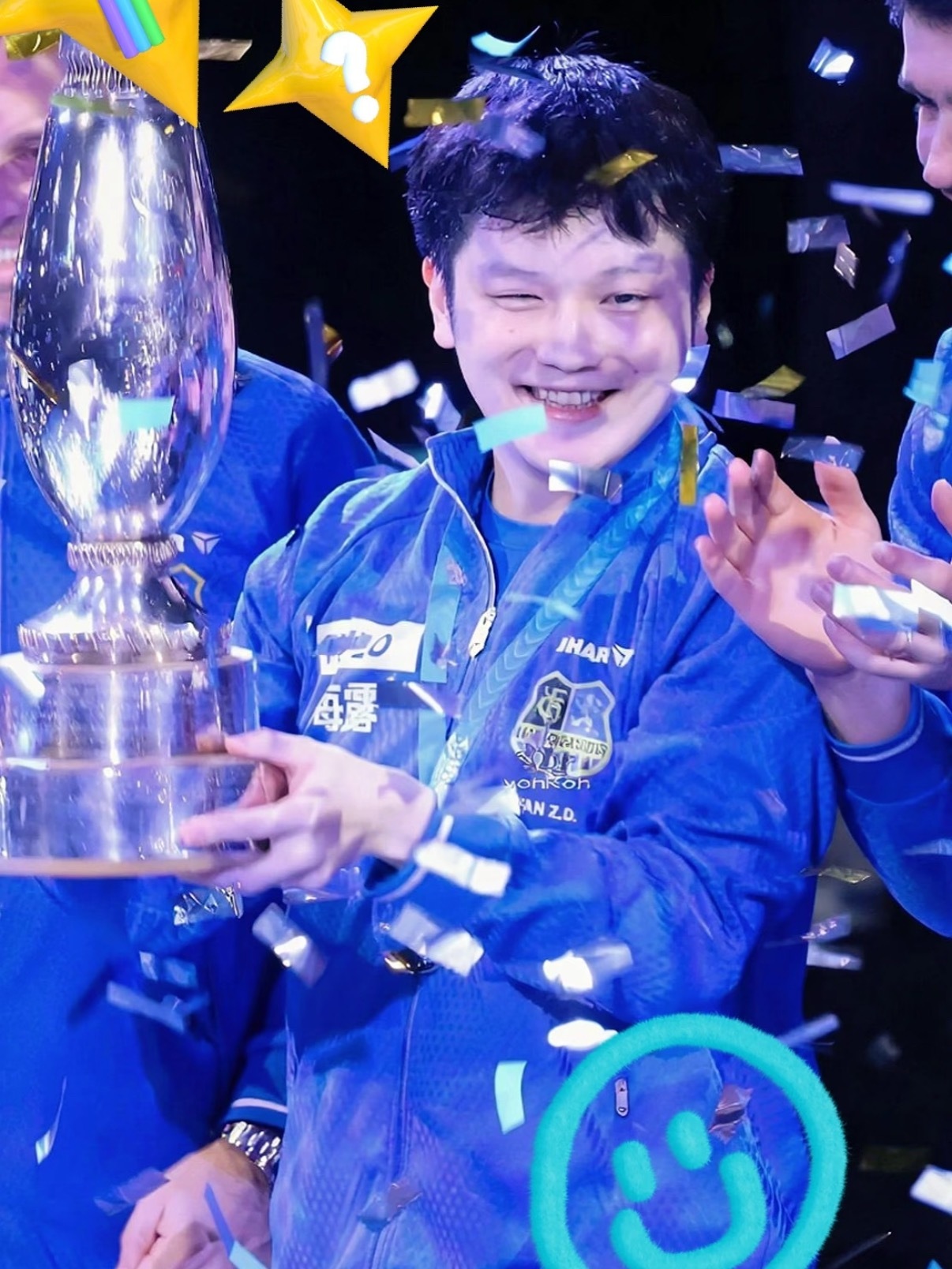 樊振东又添新荣誉 樊振东再获重磅荣誉！凭借稳定强势的赛场表现与超高人气，斩获官方