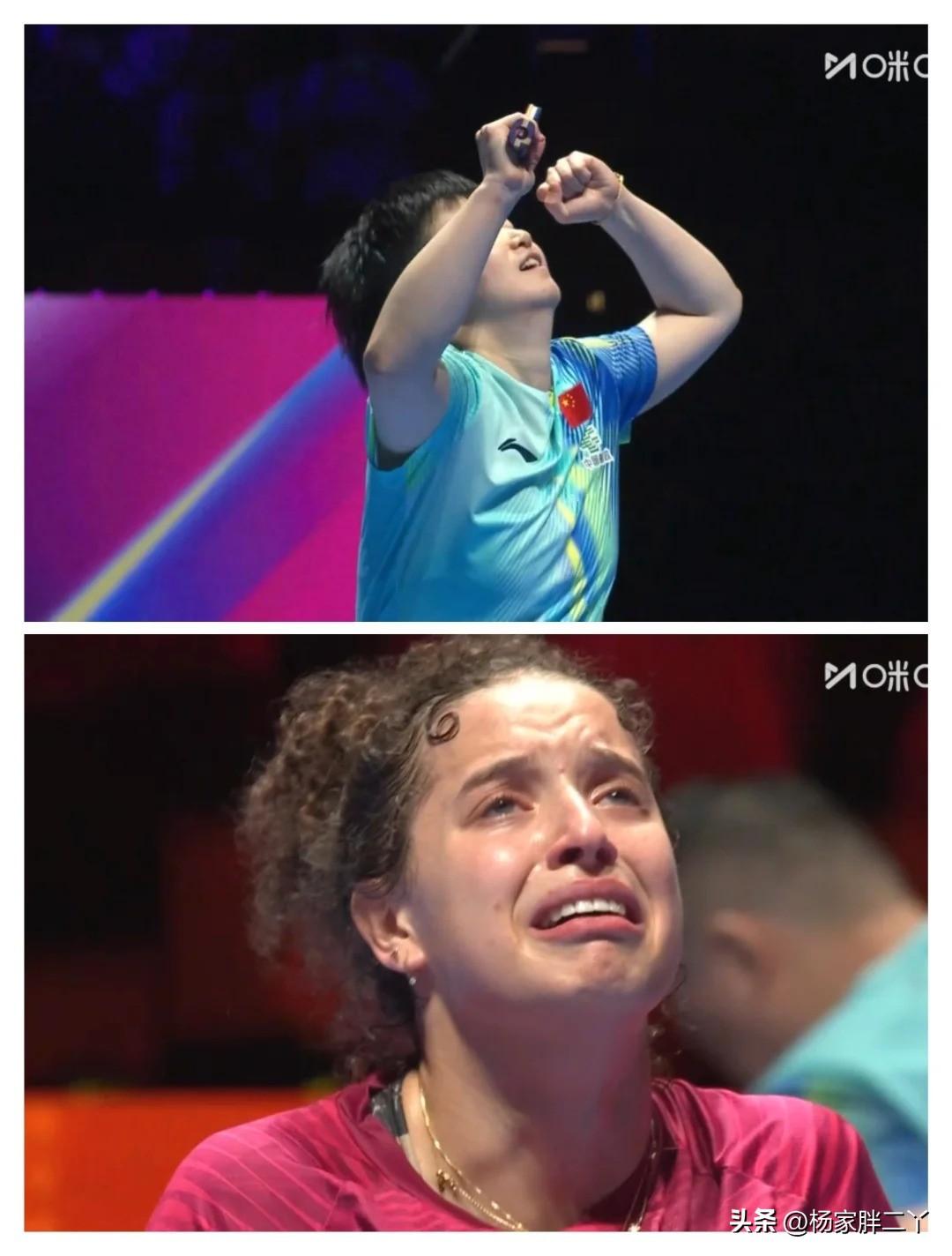 我天！第一次看莎莎的比赛这么紧张！心率直奔180的节奏！

今天这七局大战，4局