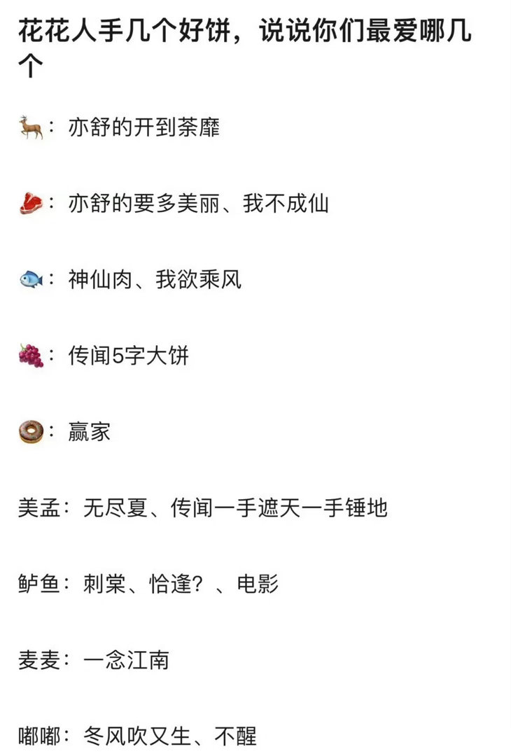 各位花的🫓来了，哪个剧本最好？ 
