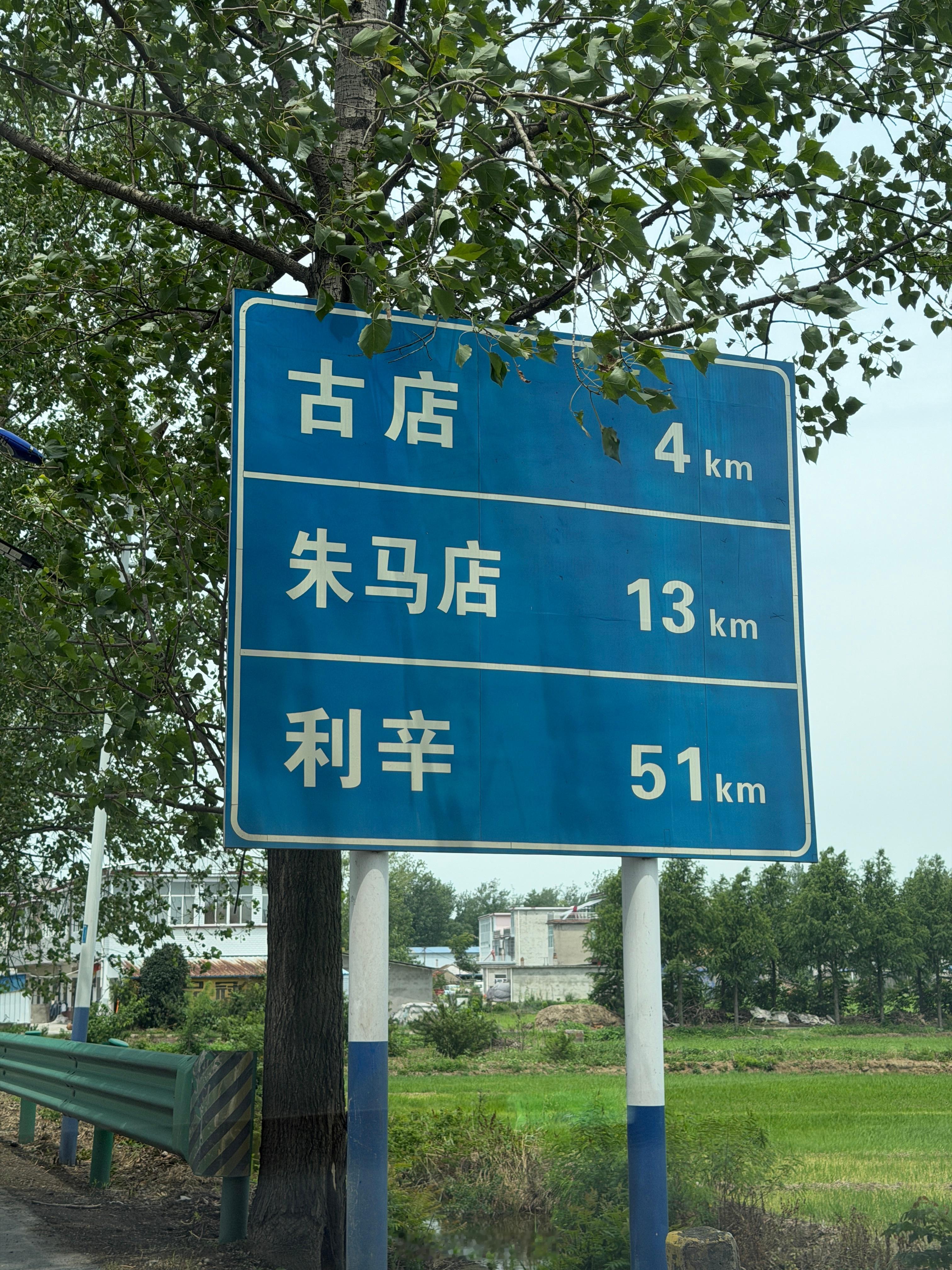 去驻马店的路上还有个朱马店。 淮南·朱马店镇