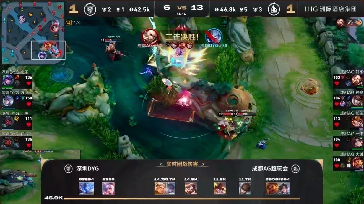 ⭐曹操龙团发力，斩获三连决胜！⭐决胜团使用孙权持续输出拿下三连决胜！一诺孙权三连