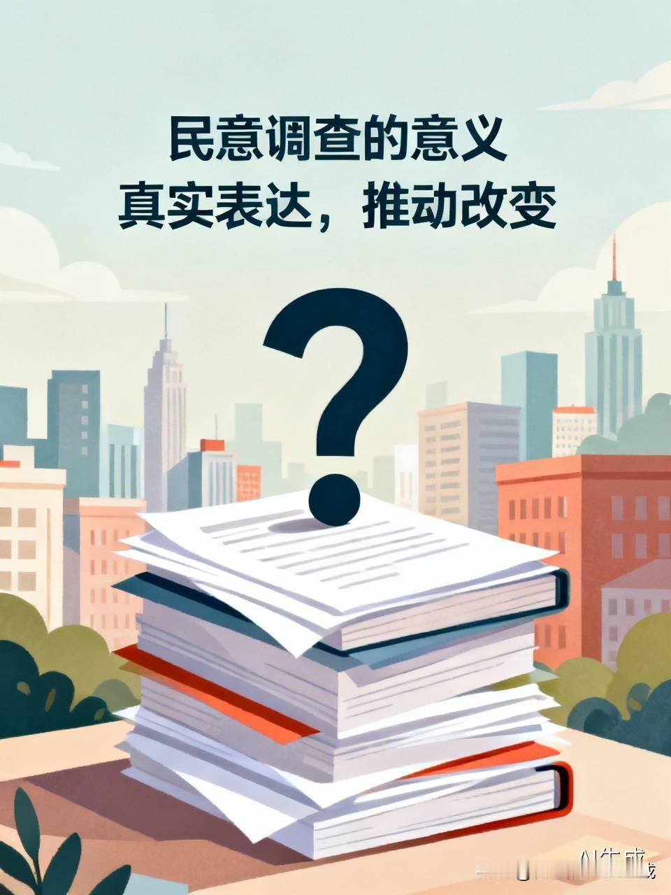 城市居民满意度调查，社区工作人员告诉我，都填比较满意[捂脸]。

按照她的要求填
