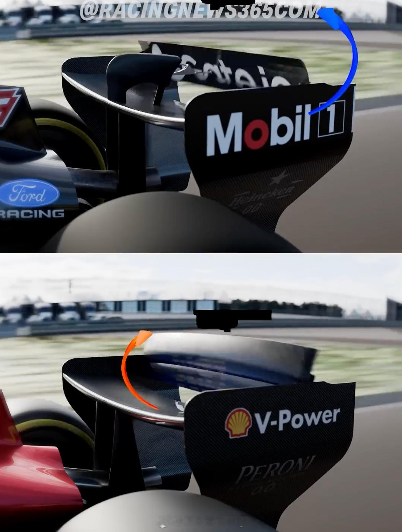 2026F1迈阿密大奖赛  红牛的翻转尾翼也拉了用不用还不知道估计练习赛能看见法