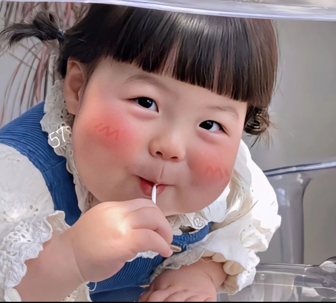这辈子都想生个丸子女儿 做梦都可以笑醒