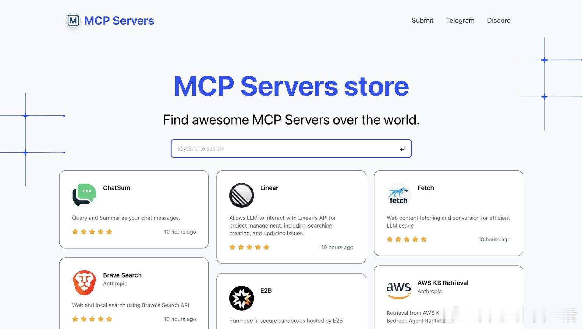 【[338星]MCP Directory：为MCP服务器打造的优质目录平台。亮点