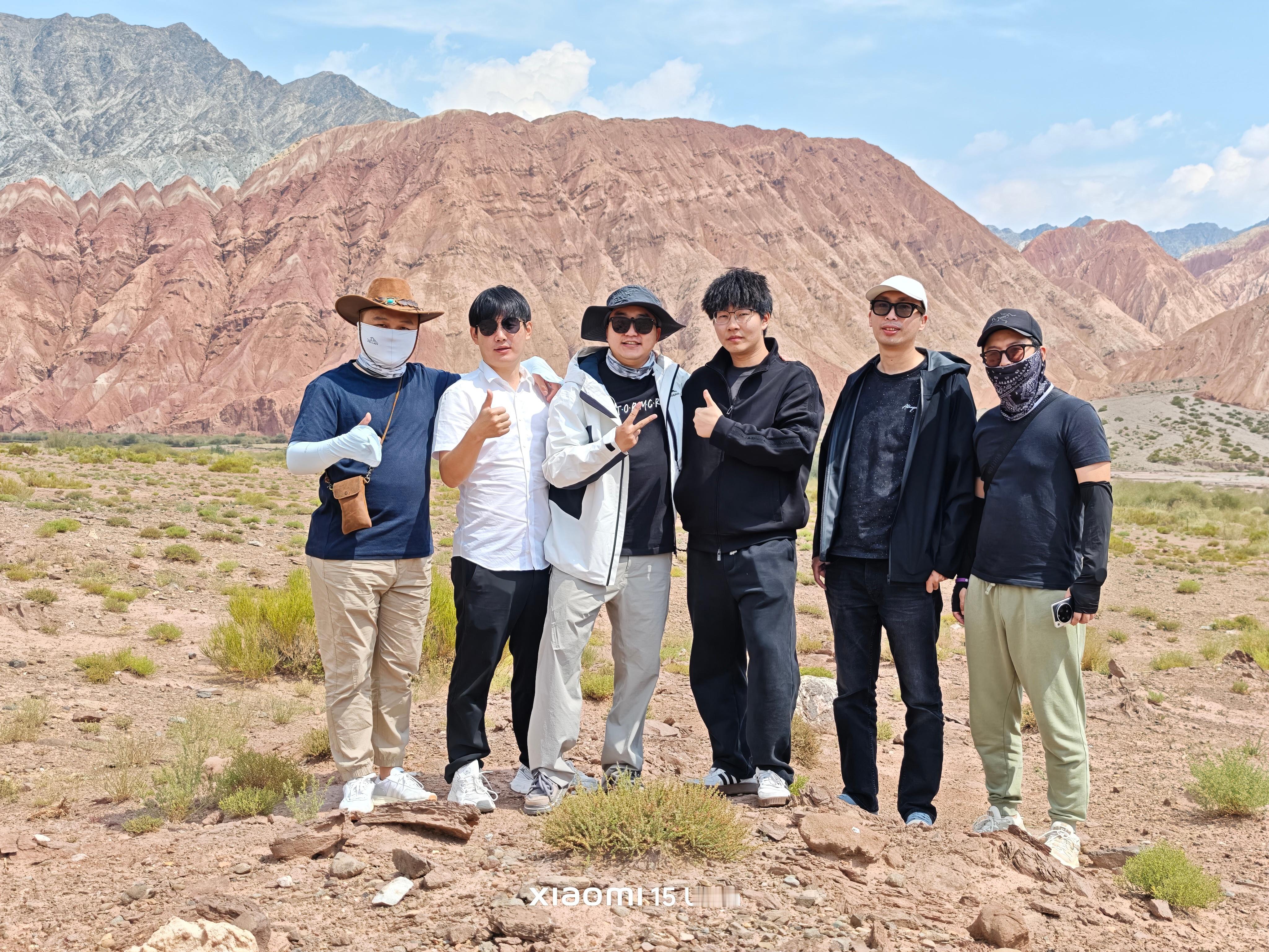天山，昆仑山，北方靓仔合影，人帅景美小米人文影像之旅克州影像之旅  ​​​