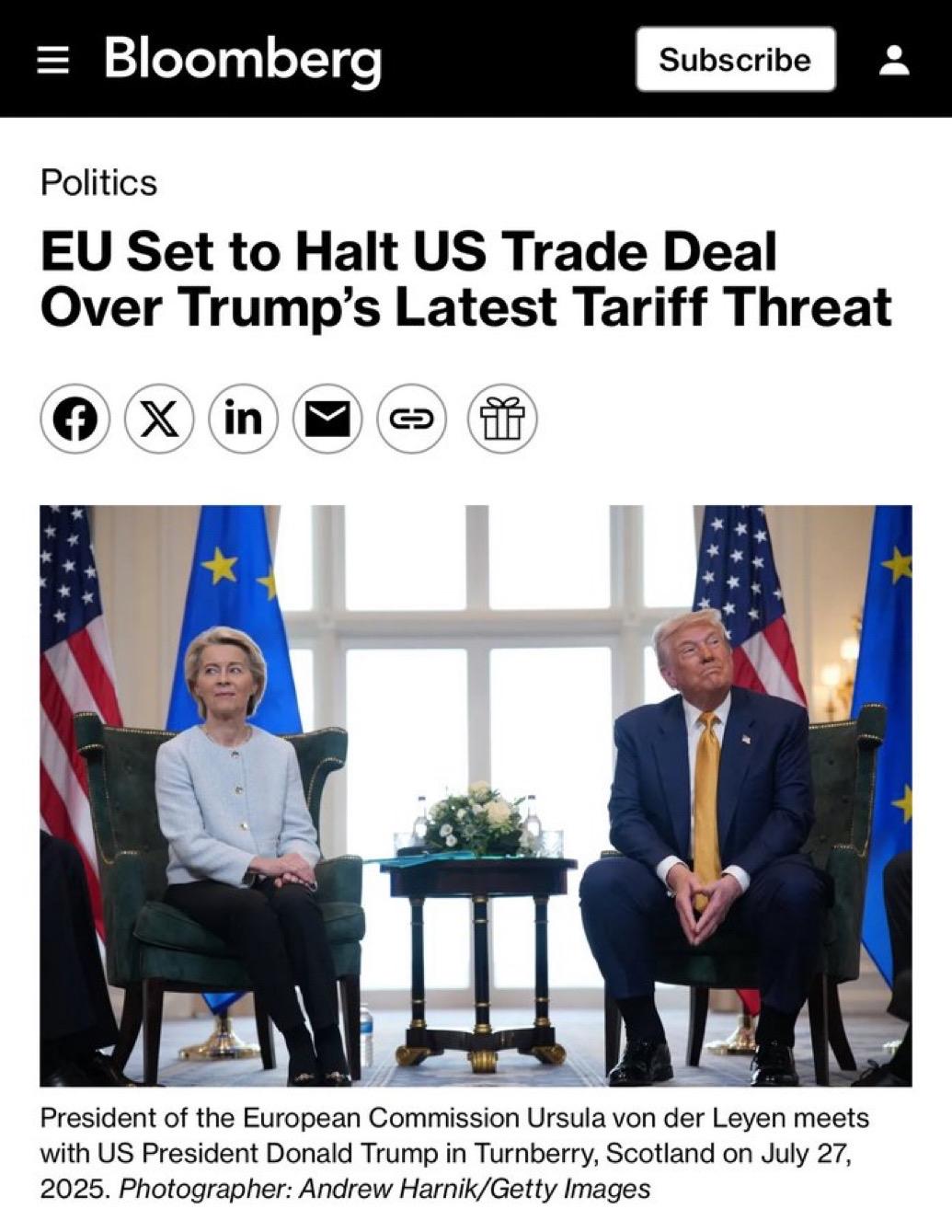 欧盟将退出特朗普承诺的贸易协议？

欧洲人民党主席曼弗雷德·韦伯Manfred 