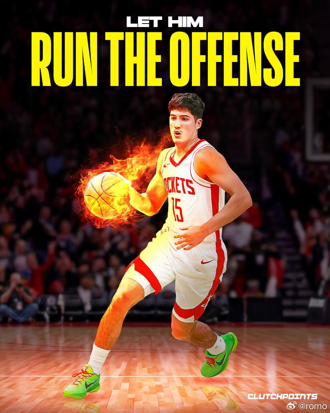 火箭队史上有过15+分、7板、10助、5断的球员：詹姆斯·哈登（8次）约翰·卢卡