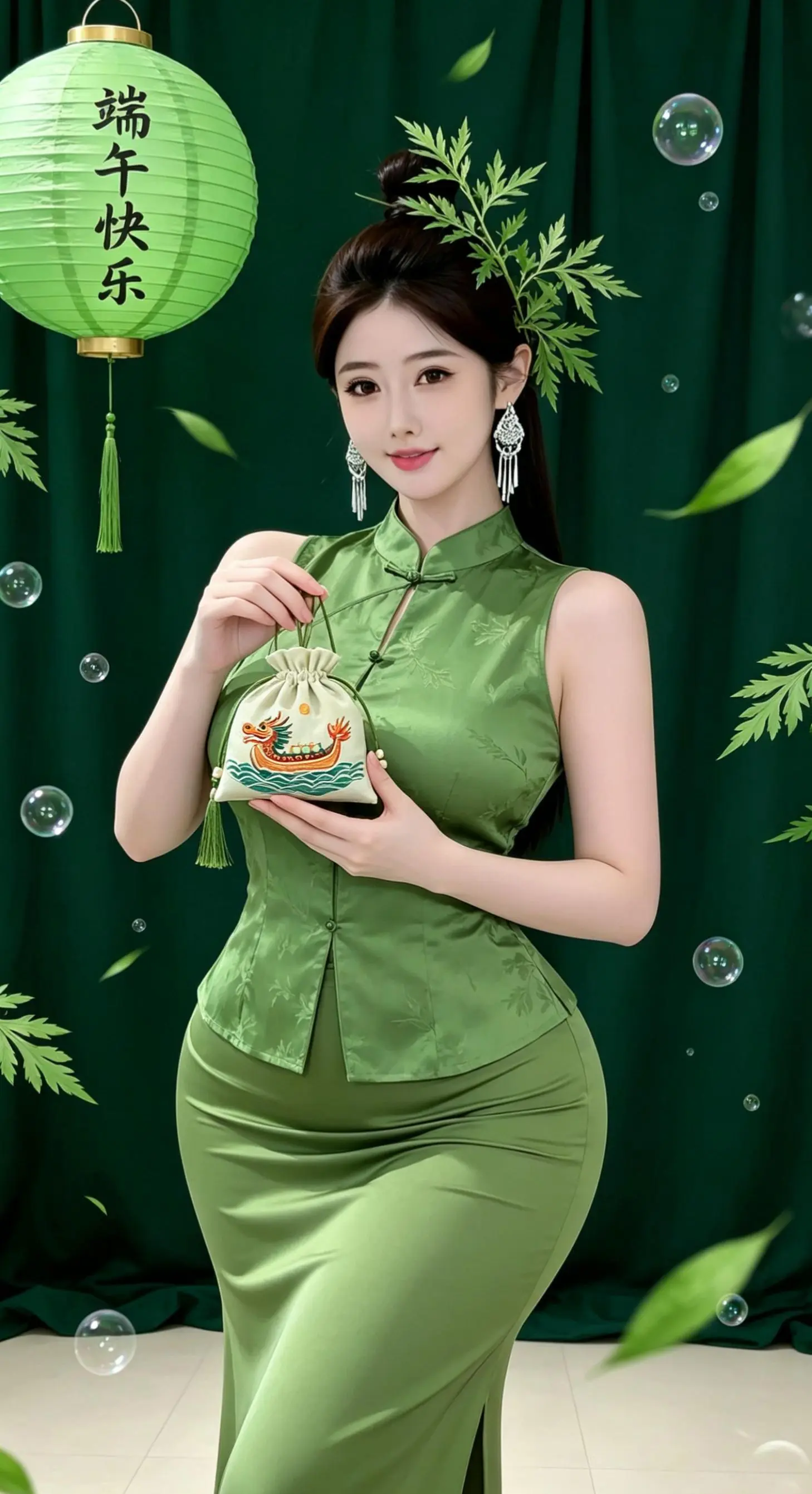 情绪音乐玩法新风向 玩法合伙人计划 AI端午古装风 ai创作 艺术品身材