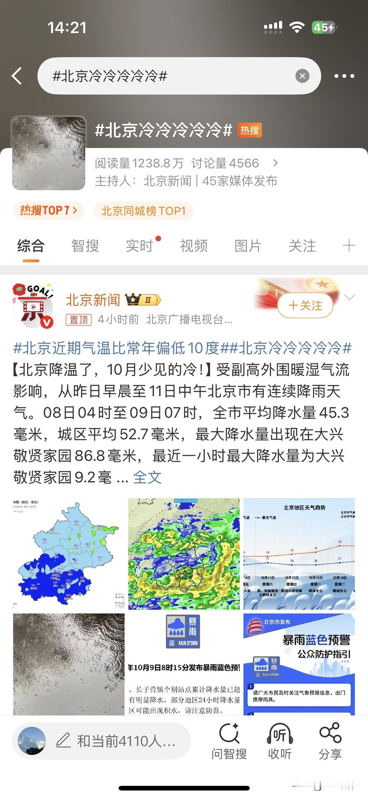 北京啊，分点你的冷气给广州吧！
广州今天热的就像夏天才开始一样！