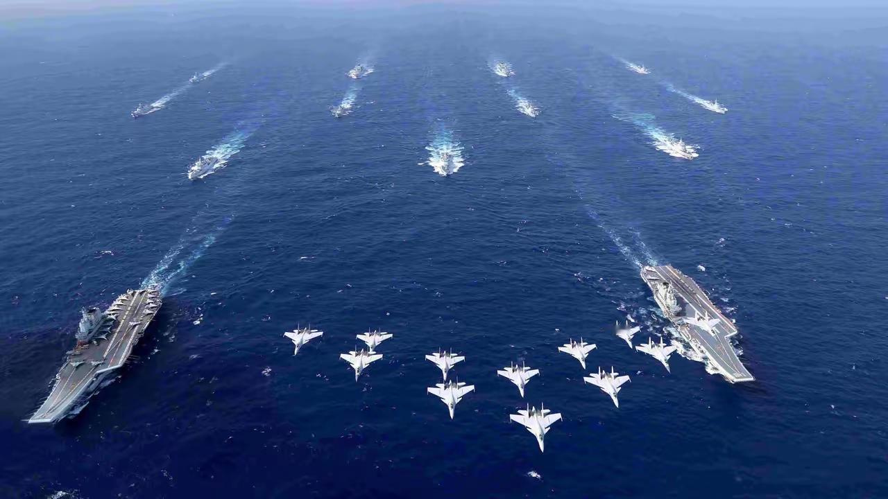 每次军演不超12海里，这次仅8.8海里。不突破12海里是给你脸，这次仅离岸8.8