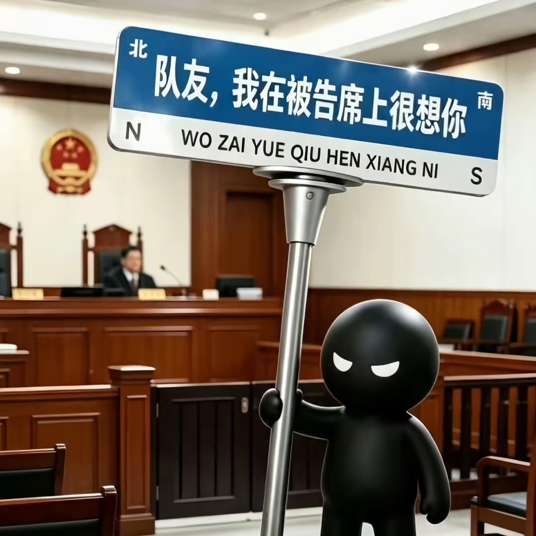 : 以后不是找队友了 是去找狱友了 
