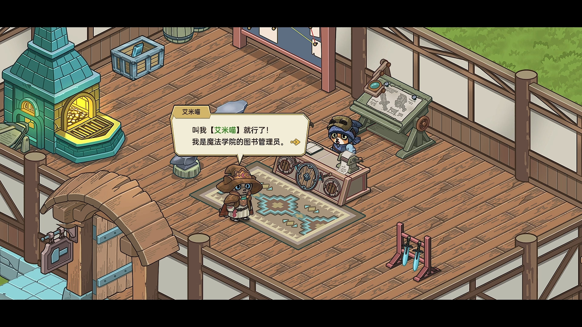 【老大，我去学打铁了喵】模拟经营游戏《喵喵工坊》免费试玩Demo已登陆Steam