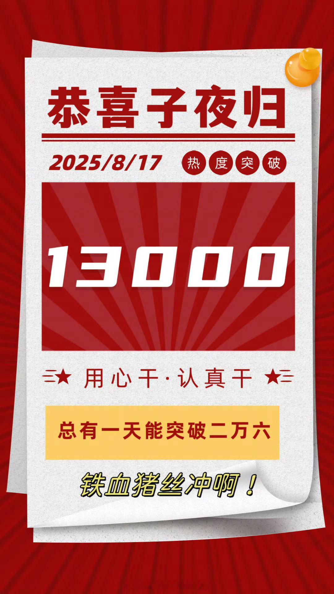 许凯《子夜归》 鹅站内热度破13000🔥明天见 ​​​