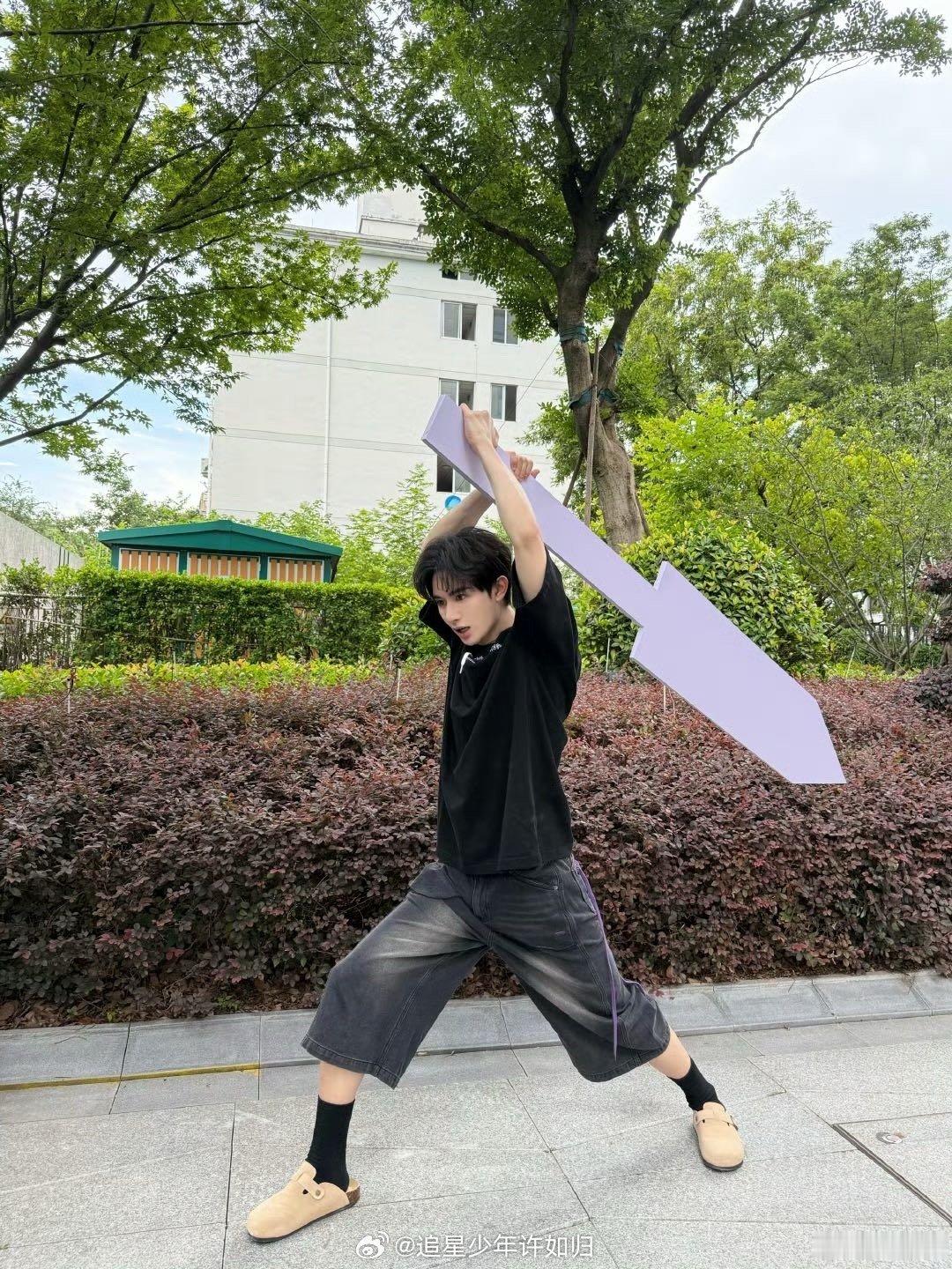 王佑硕和他的40米大刀 当时看到王佑硕拿出40米大刀的时候，还没意识到问题的严重