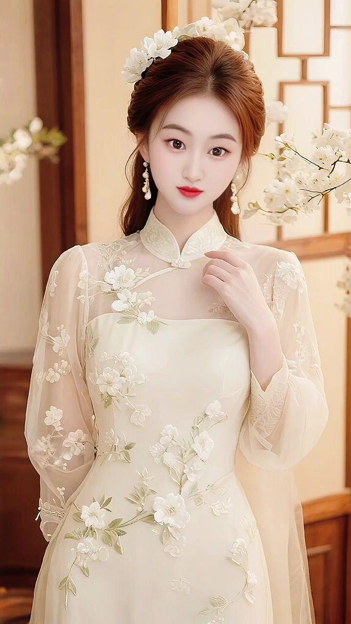 温婉新中式 温婉雅致风格 清纯甜美 优雅永不过时 温柔风
