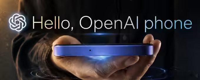 【OpenAI或加速手机开发】OpenAI手机或明年上半年量产 天风国际分析师郭