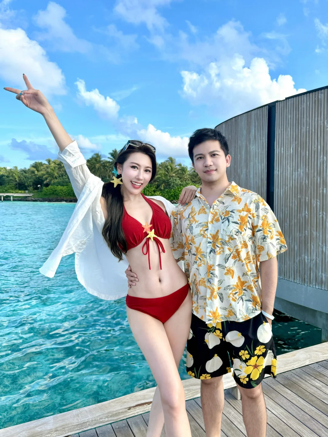 二胎小夫妻 马尔代夫度蜜月🤣我的爽文人生