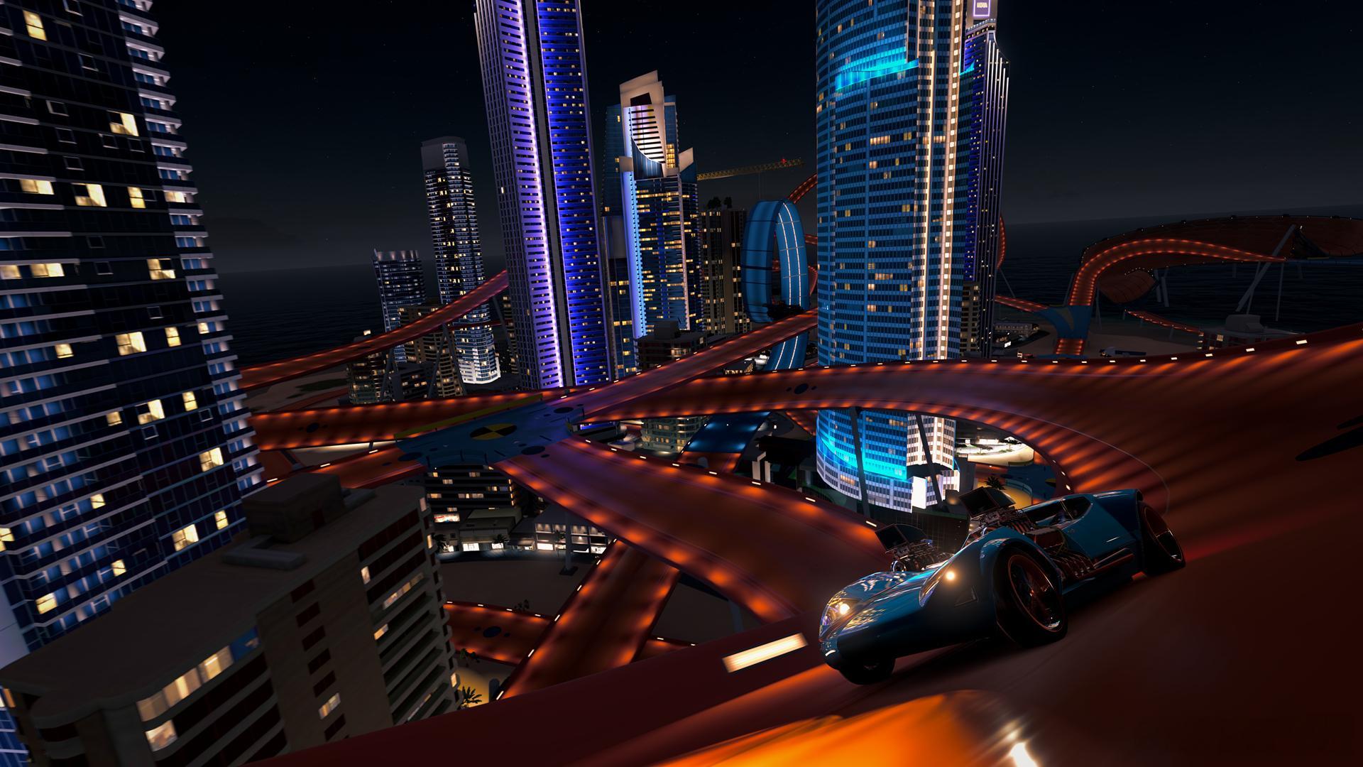 FH3的风火轮DLC主线通关了，得说碧海蓝天的画风的确和风火轮更搭，而且这个地图