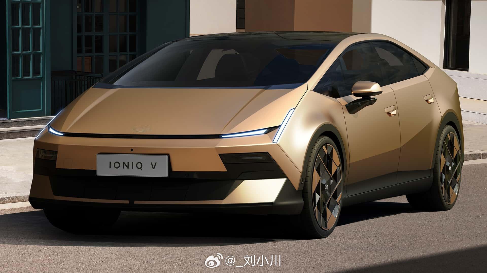 现代艾尼氪Ioniq V   现代艾尼氪Ioniq V概念车，新前脸造型预示了新