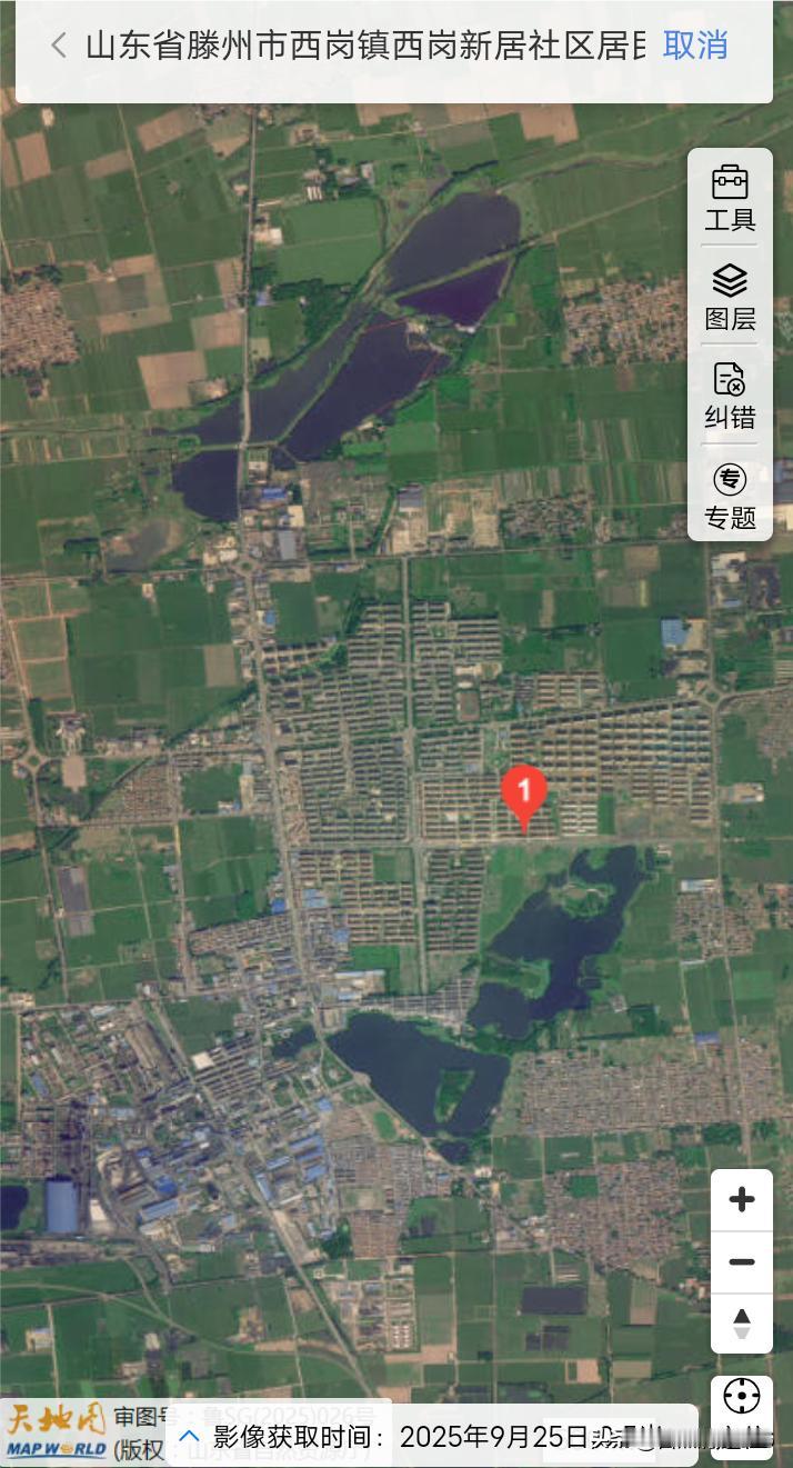 滕州市西岗镇驻地新居社区入住人口过十万，妥妥的小城市，滕州市的副中心。
一、西岗