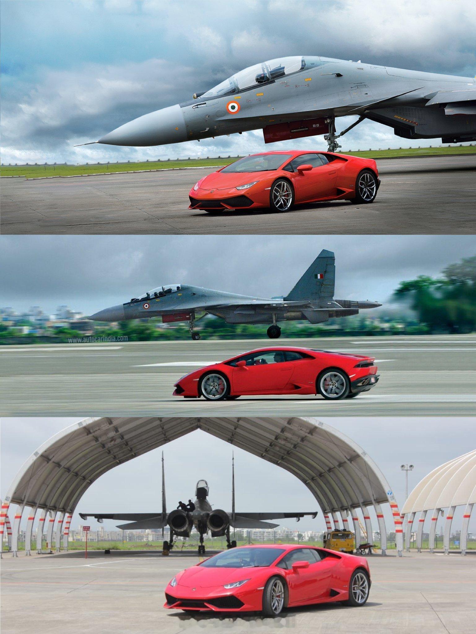 🇮🇳Su-30MKI&🇮🇹Huracan ​​​