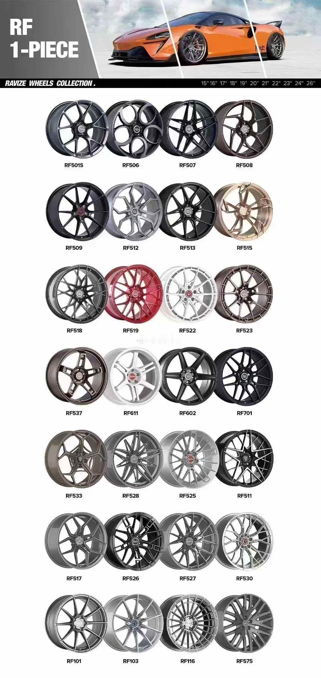 拉维泽Ravize轮毂🛞具有轻量化、高强度、兼容性高、丰富的尺寸和颜色选择以及