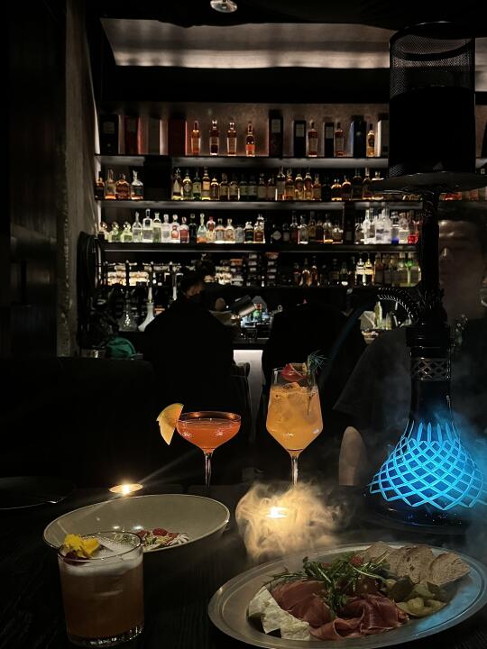 上海近期很满意的一家水烟bar🍸……