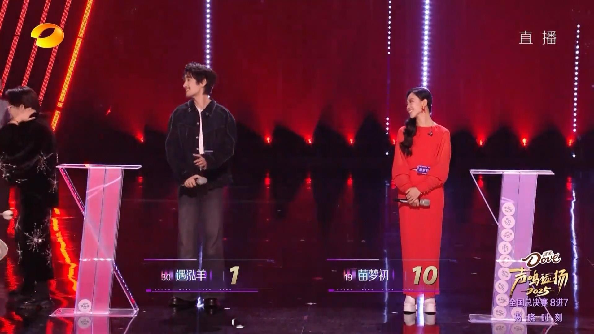 声鸣远扬喻泓羊淘汰！止步全国8强。好熟悉的画面。太残忍了。直接碾压了。 