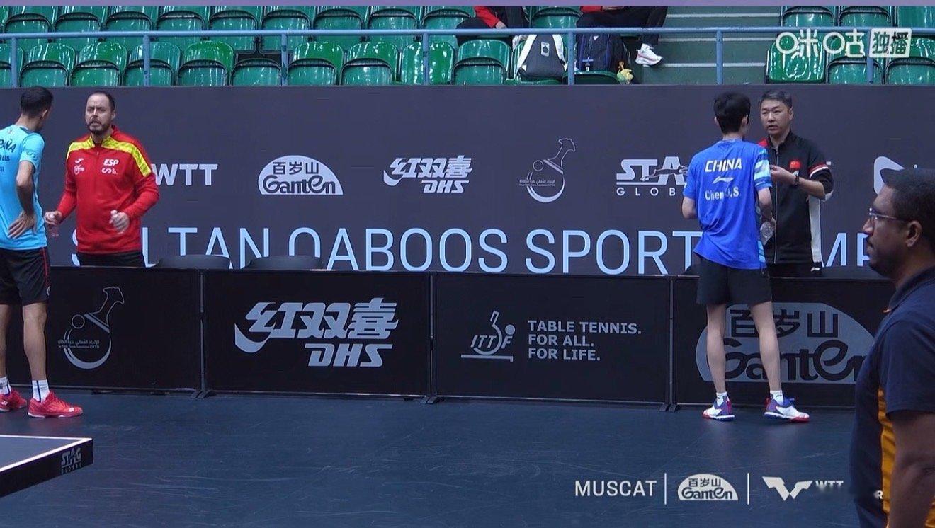 2026wtt马斯喀特挑战赛男子单打32-16陈俊菘3-0罗布勒斯（11-5 1