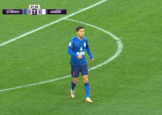 骨折的蒋圣龙首发出战亚冠，没有佩戴面具