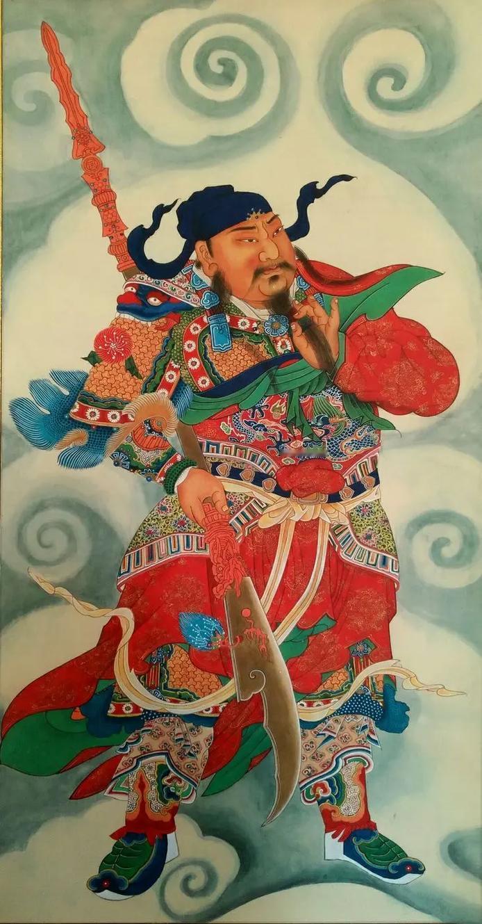 #伽蓝菩萨圣诞之关公归佛#
伽蓝菩萨并非是指一个人，而是以关公为代表的护法神，只