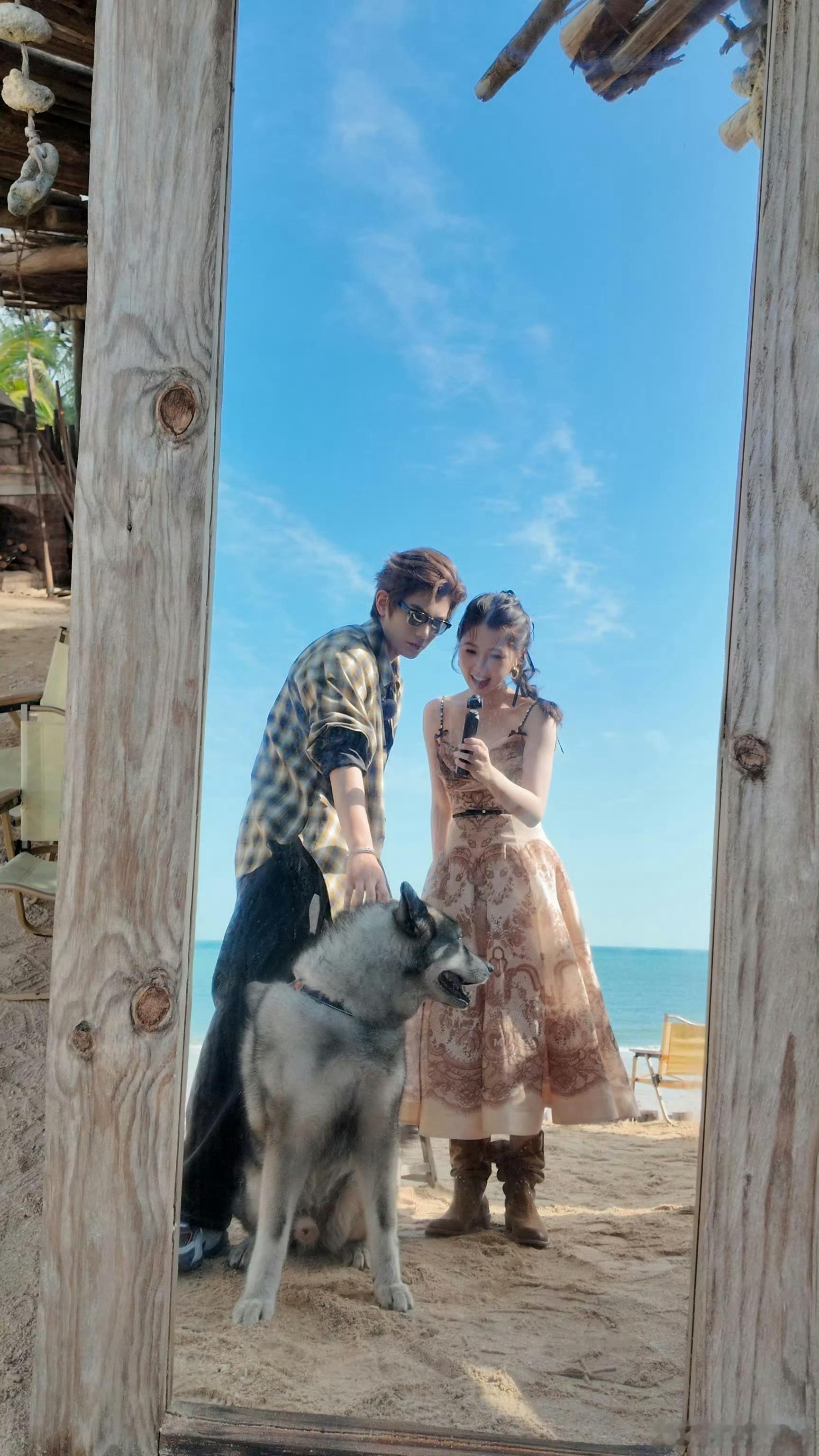 虞书欣丁禹兮一家三口的即视感啊 