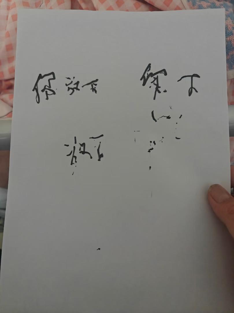 放下谈何容易，您知道吗？直到最后我也没有放弃……