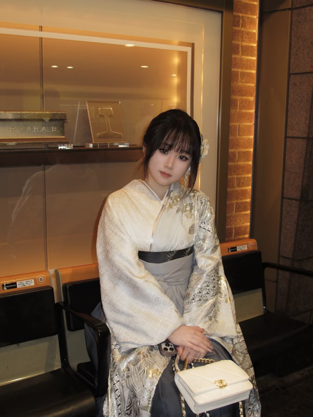 今年东京的第一套毕业袴太赞咯😍