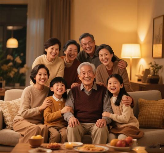 老辈人常讲，过家过的是人，家中只有有延续的后代绕膝戏闹，大人们才能享受到天伦之乐